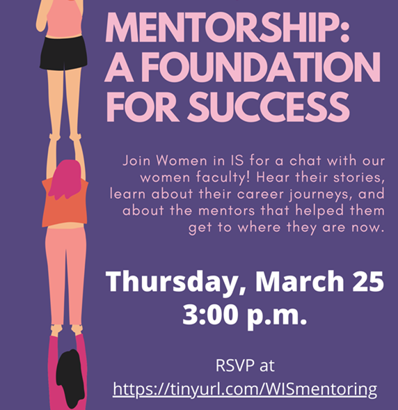 event graphic for Mentorship: A Foundation For Success